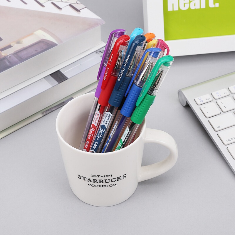 北京晟泰贸易有限公司商城-晨光（M&G） AGP30110 PENPON0.5mm彩色子弹头中性笔签字笔水笔