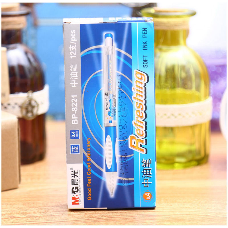 北京晟泰贸易有限公司商城-晨光（M&G） BP8221 0.4mm按动式办公学生专用