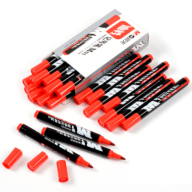 北京晟泰贸易有限公司商城-晨光（M&G） APMY2204 记号笔油性M01 红