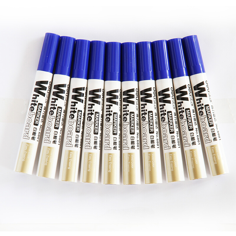 北京晟泰贸易有限公司商城-得力（deli） 6801 白板笔 蓝