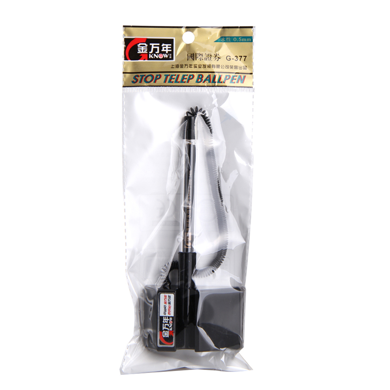 北京晟泰贸易有限公司商城-金万年（Genvana） G-377 柜台笔 办公商务台笔0.5mm 黑色