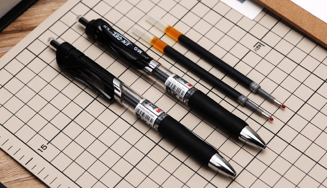 北京晟泰贸易有限公司商城-晨光(M&G)文具K35/0.5mm黑色中性笔 按动签字笔 碳素笔水笔